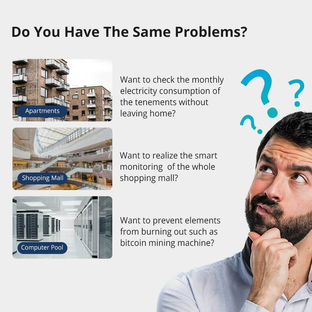 SONOFF Wifi Smart Stackable Power Consumption Metering RS-485 Relay Switch