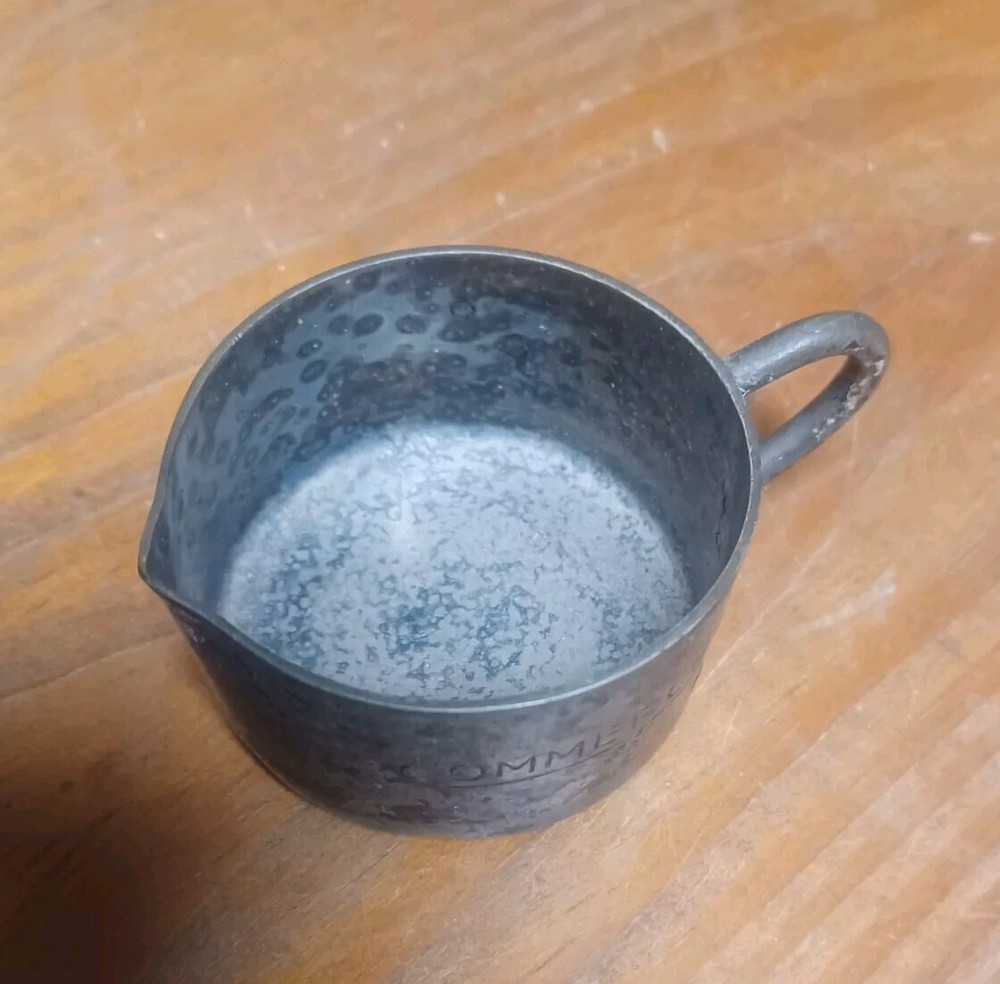 Dept.? Commerce Silver Soldered Measure? Creamer? Unknown Purpose