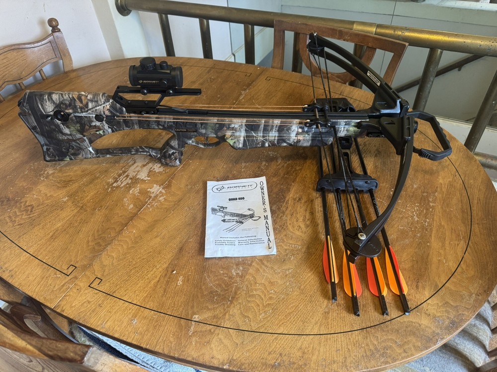 barnett quad 400 Crossbow Slightly Used