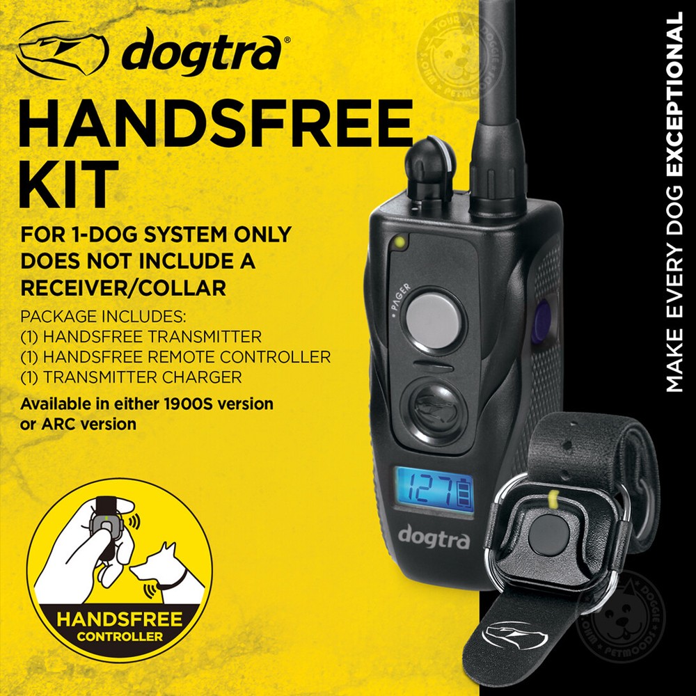 Dogtra HandsFree 1900S Conversion Trainer Kit or Replacement Collar NOT Included