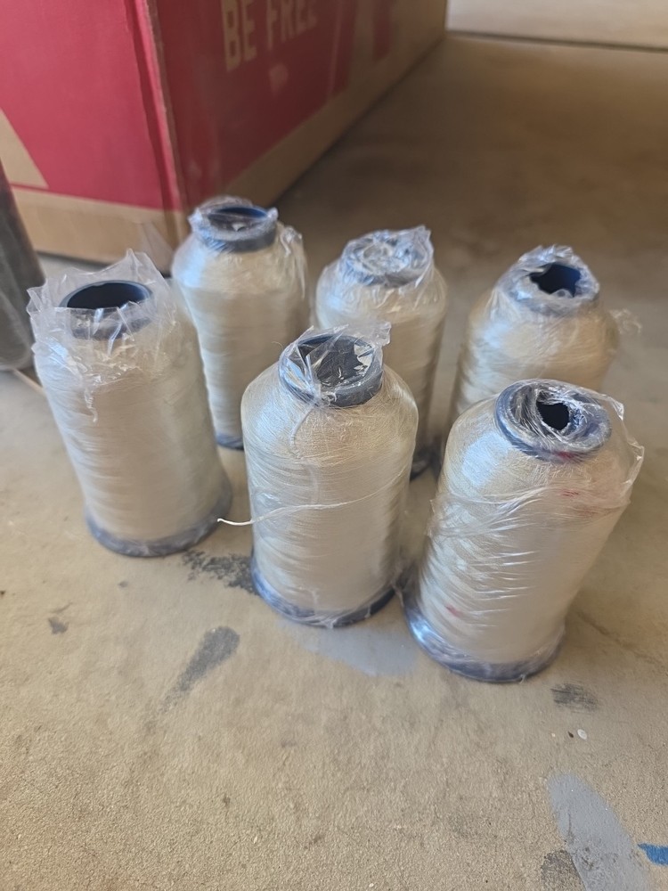 Robison Anton / Rayon Embroidery Thread Spools, 6 Spools  2241 LEAF