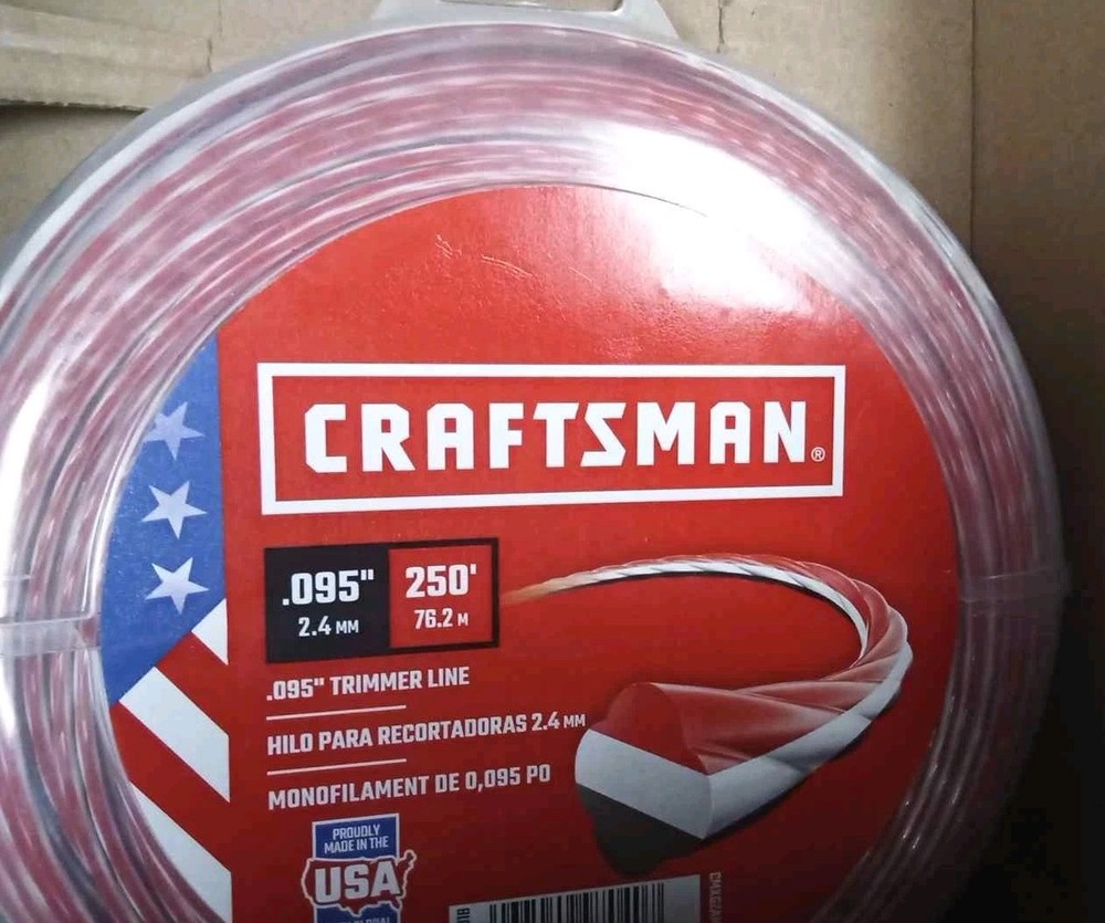 Craftsman 250ft Bulk Reel Trimmer Line
