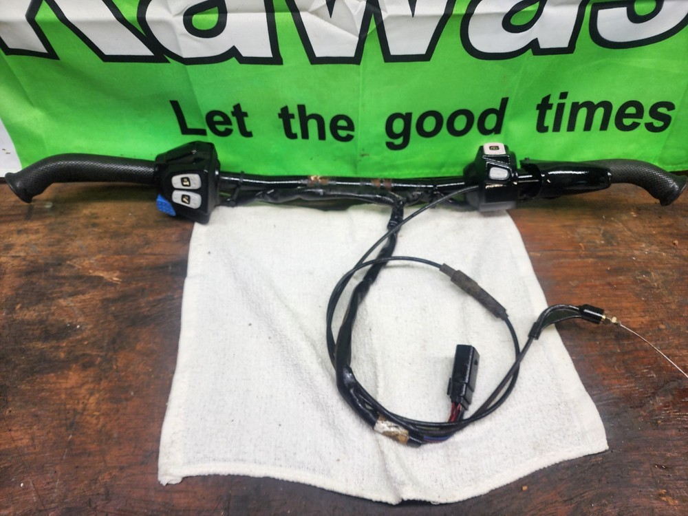 2007 ARCTIC CAT F8 FXR E START BARS W/ CONTROL SWITCH HEADLIGHT KILL ON OFF