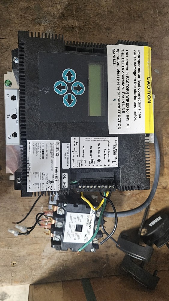 Siemens Soft Starter 787AF11, Contactor 42EF35AF