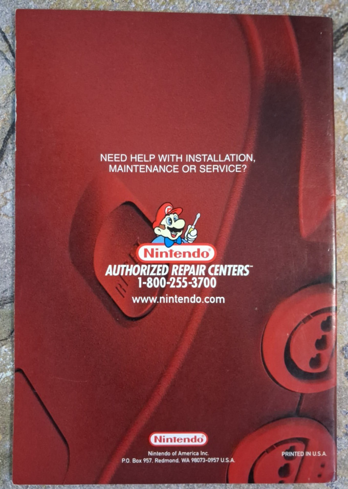 Command & Conquer Manual - Nintendo 64 **EXCELLENT**