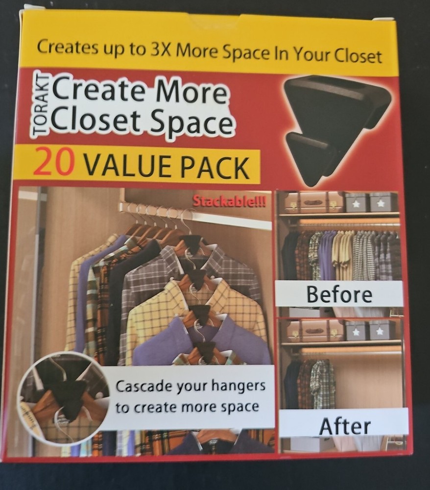 Torakt Create More Closet Space 20 Piece Value Pack