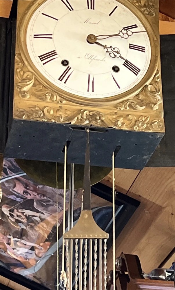 French Morbier / Wag On The Wall Clock
