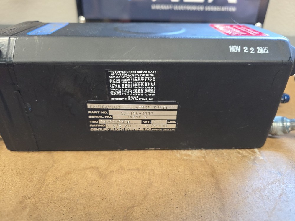 52D136-1332 NSD360 Navigation Situation Display Good!