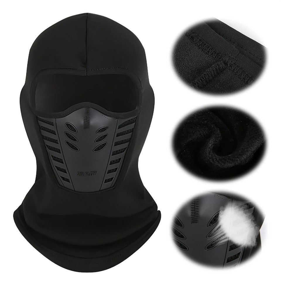 Winter Balaclava Full Face Mask Thick Fleece Thermal Windproof Ski Mask for Men
