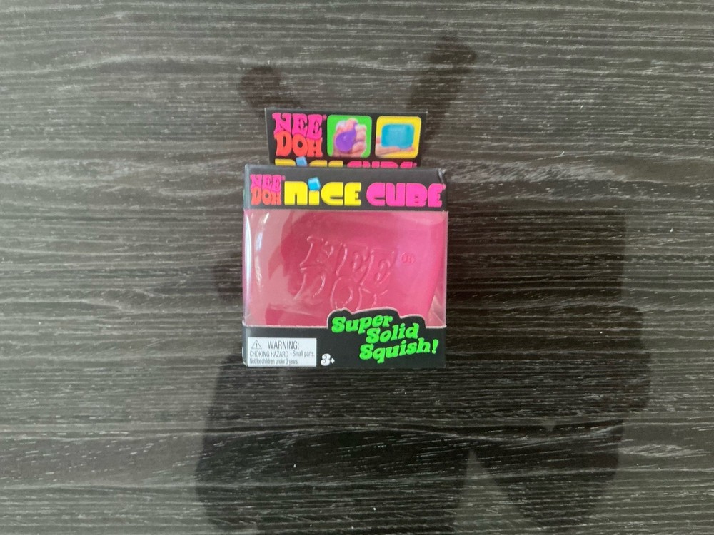 Nee Doh Nice Cube Pink