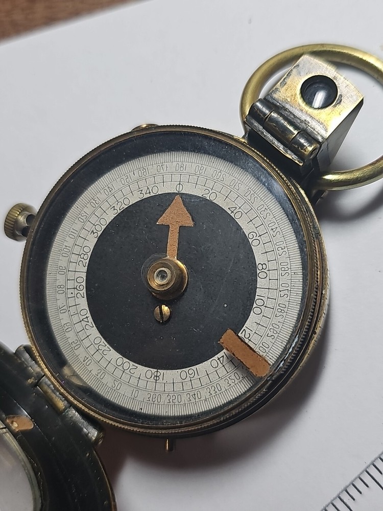 WW1 Era Verners Pattern Mk VII Compass Excellent Condition #5191