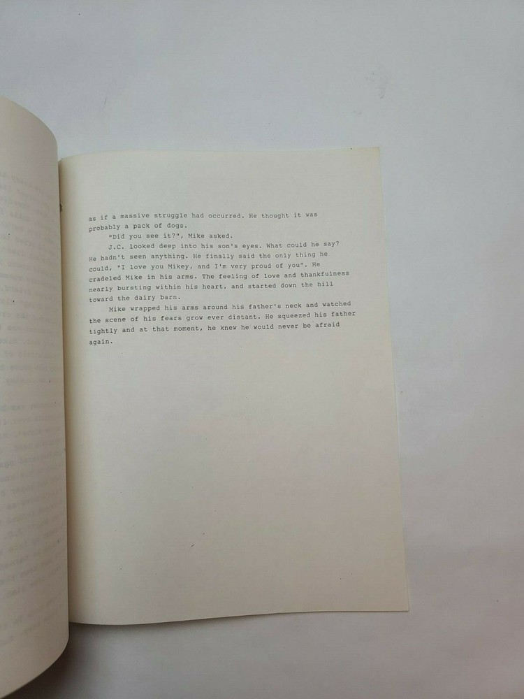 THE CATAMOUNT / David Cloud 1980's Unproduced STORY SCRIPT