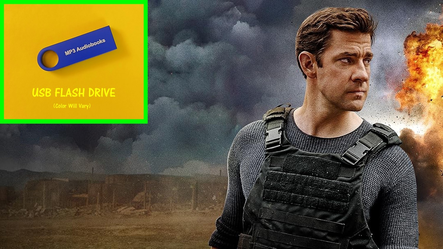 The JACK RYAN Series By Tom Clancy - 39 MP3 USB Flash Drive Audiobook Collection