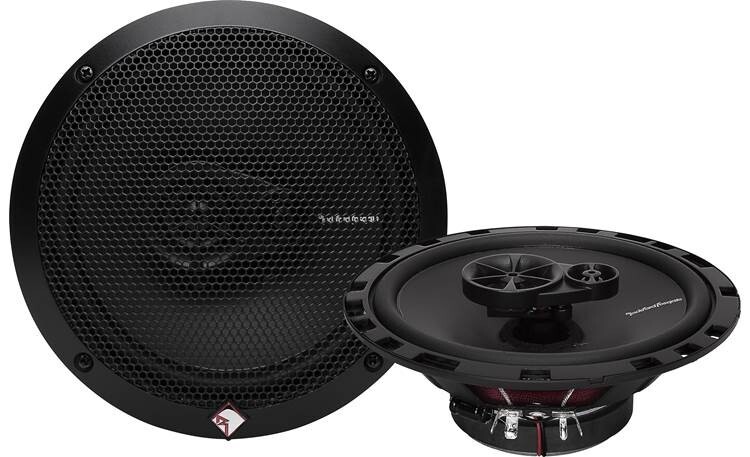 Pair Of Rockford Fosgate R165X3 6.5" 3-Way Full-Range Coaxial Speakers