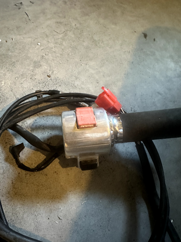2003 Honda VTX1800 RIGHT CONTROLS THROTTLE CABLE START STOP SWITCH
