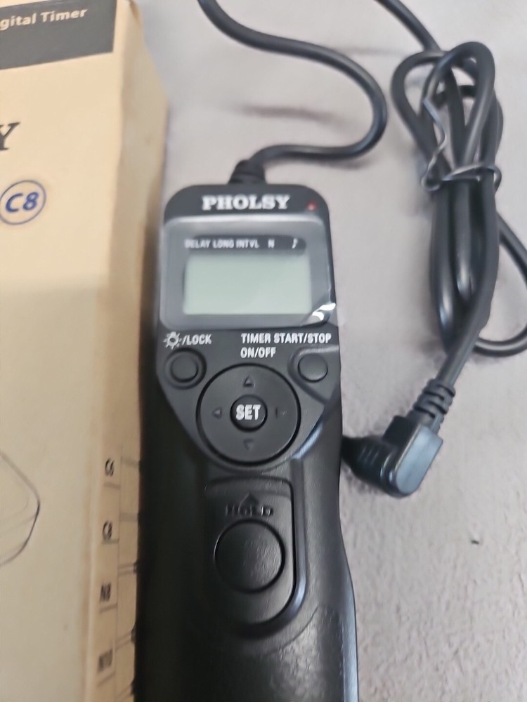 Pholsy Remote Control With Digital Timer (T2)