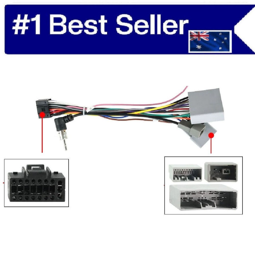 ANDROID  HEAD UNIT INSTALL CABLING FOR SUBARU LIBERTY  1989-1909