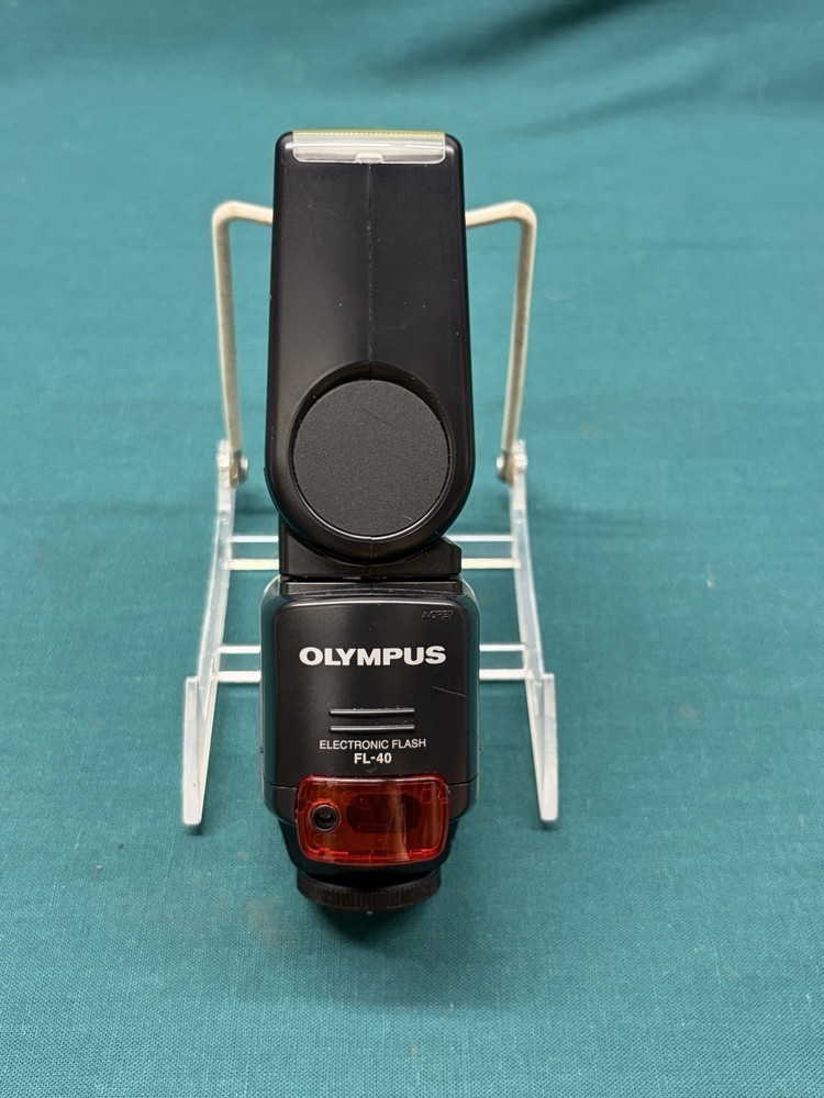 Olympus FL-40 Electronic Flash Unit with Case- Tested (4M)