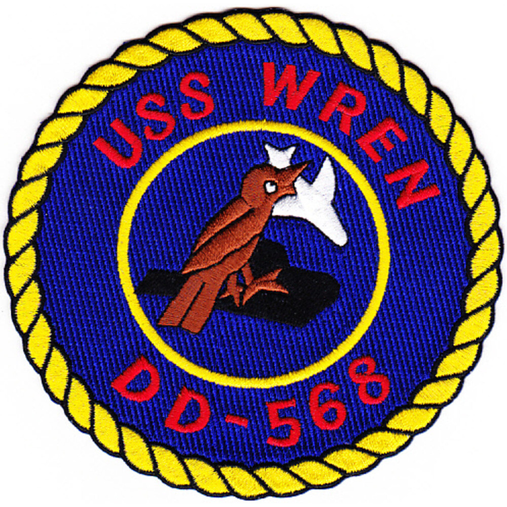 DD-568 USS Wren Patch