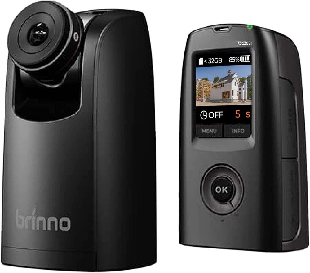 Brinno Time Lapse Camera TLC300-M Bundle 2023 Timelapse Camera Outdoor Construct