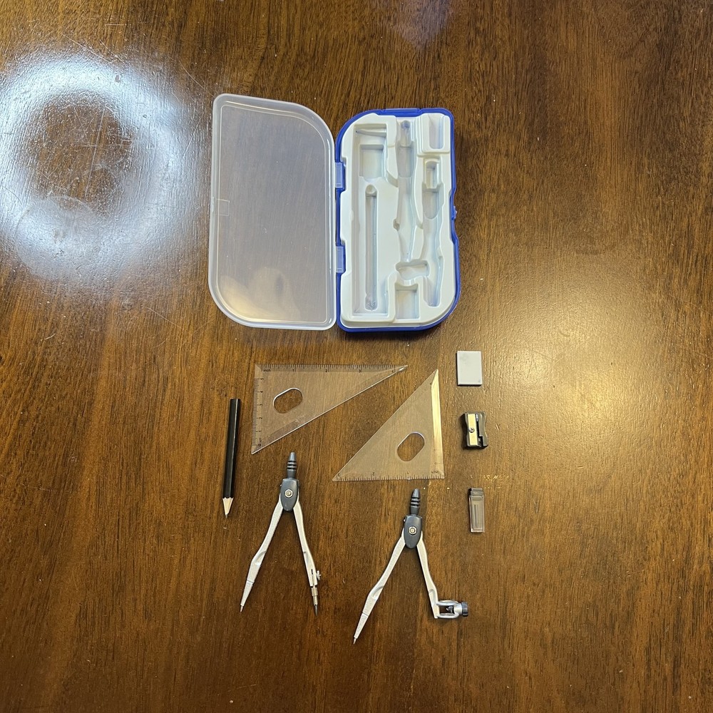 Geometry Compass Set with Case