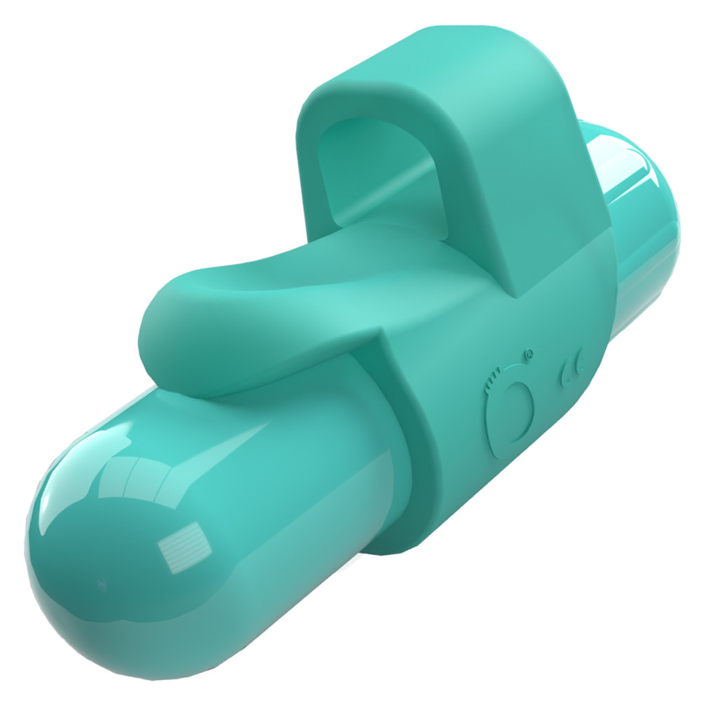Silicone Fingertip Bullet Vibrator Powerful Multi-speed Teaser Stimulator
