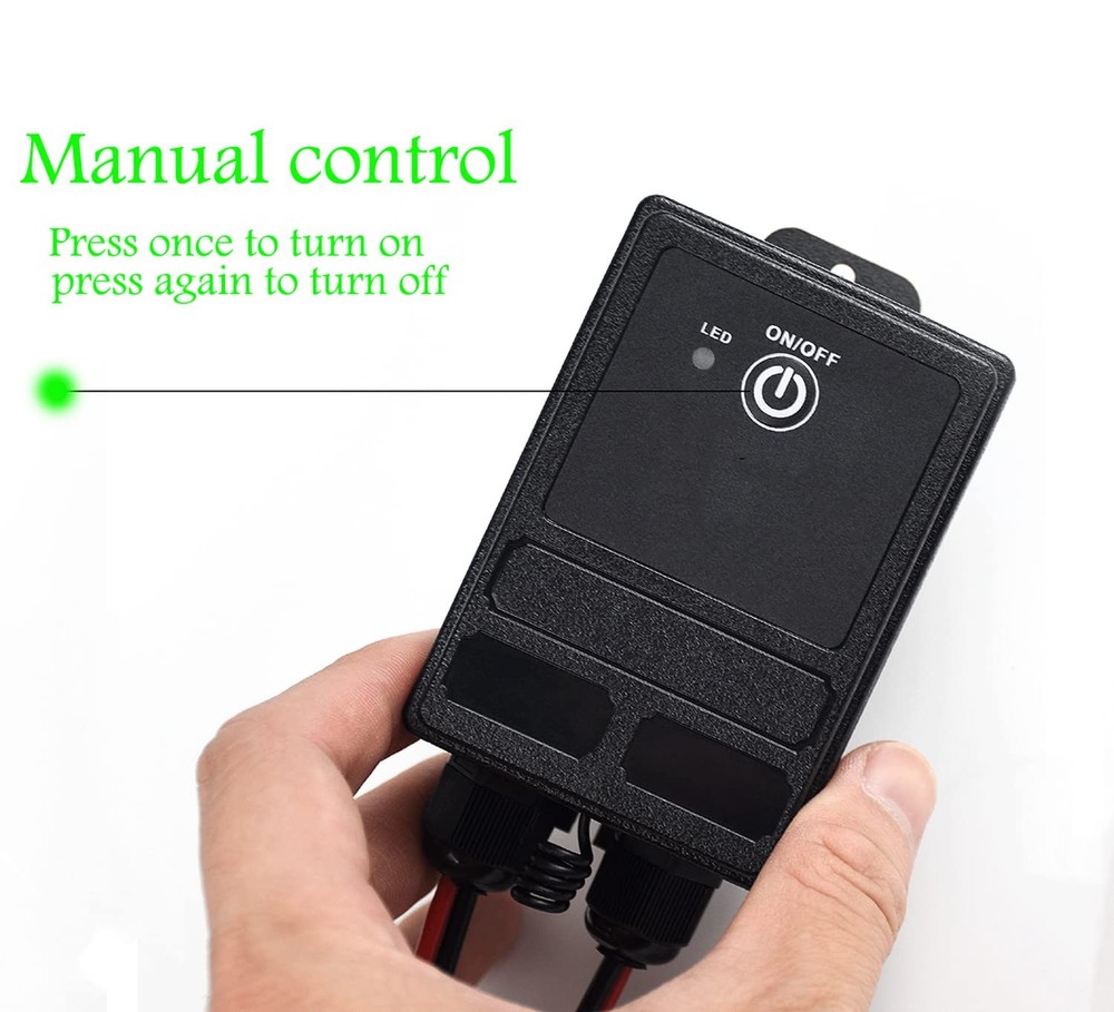 12v Remote Control Relay Switch, DC 12V-72V Wireless Switch 328ft Long Range,...