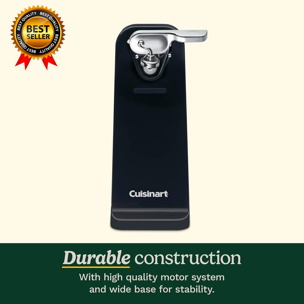 Deluxe Electric Can Opener, Single-Touch Automatic Can