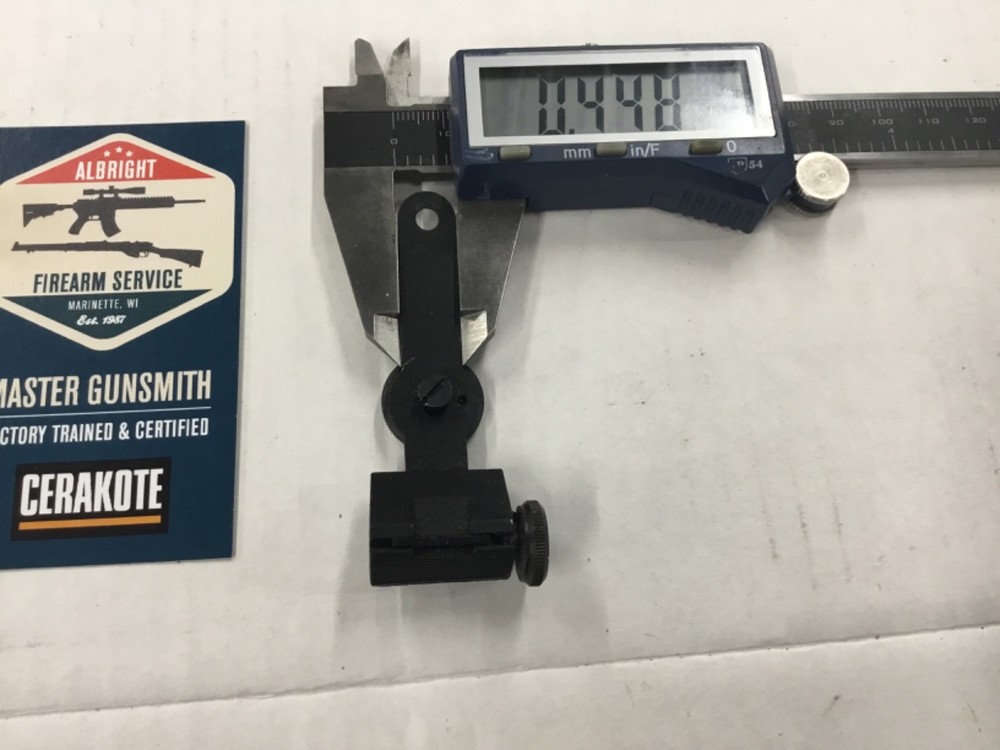 Unknown rear open sight