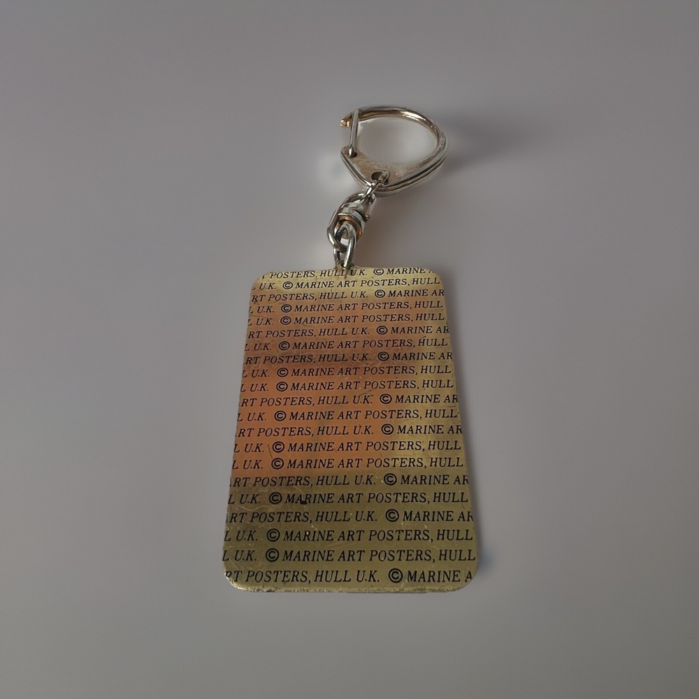 Titanic White Star Line Keychain