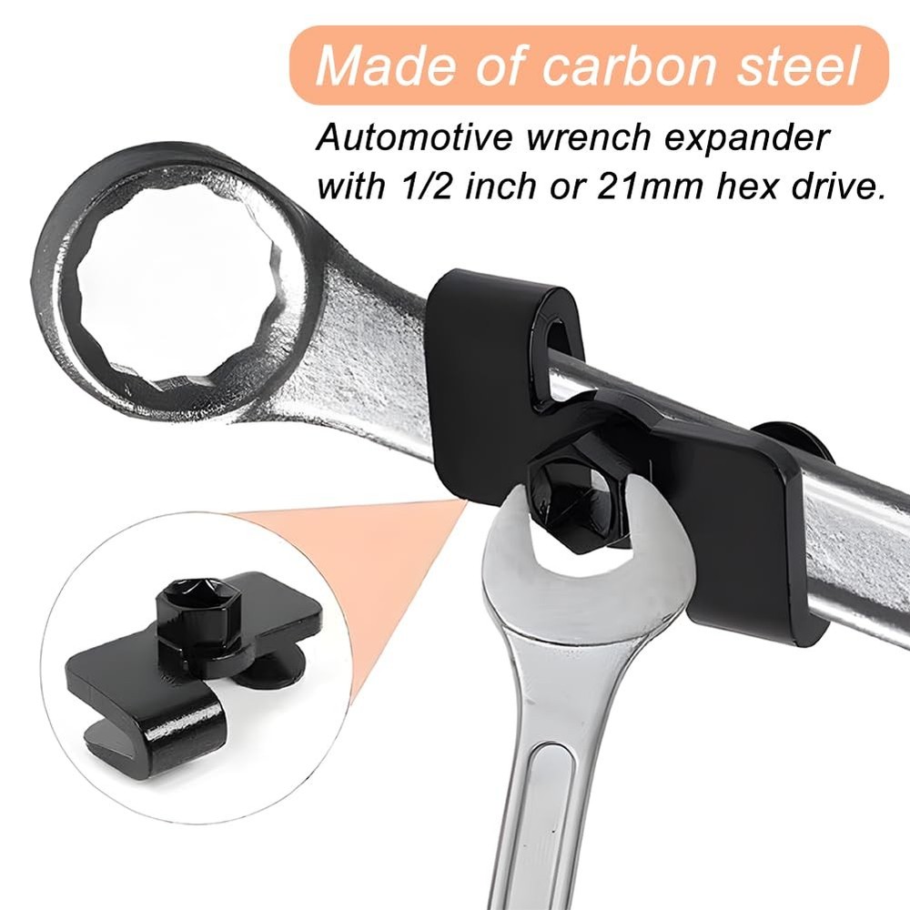 Universal Wrench Extender Tool, Adjustable Torque Adaptor, Premium Extender f