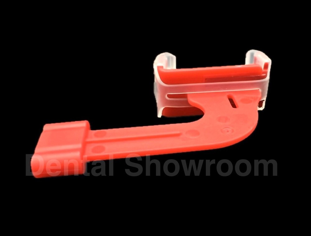 Autoclavable Universal Sensor Holder Bitewing Bite Block Horizontal Red 2/pk