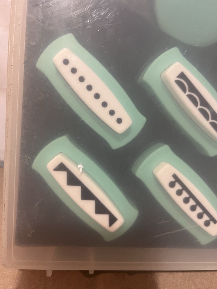 Knock Outs Interchangeable Border Punch Paper Cutter Kit New