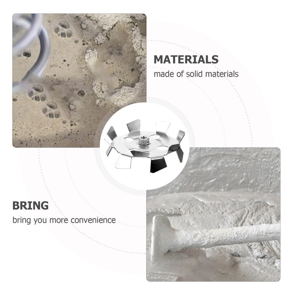 Mud Mixer Drill Attachment Paint Stirrer Bit Drywall Taping Tools