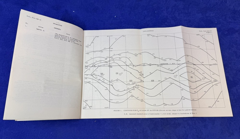 Australian, Woomera, Weapons Research Establishment Technical Note SAD 46 1959