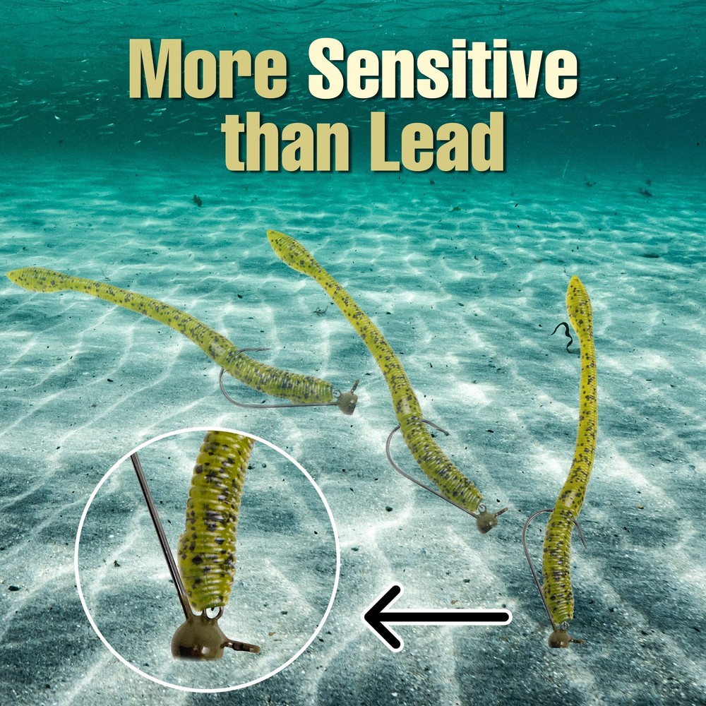 Stand Up Shaky Head Black 3/16