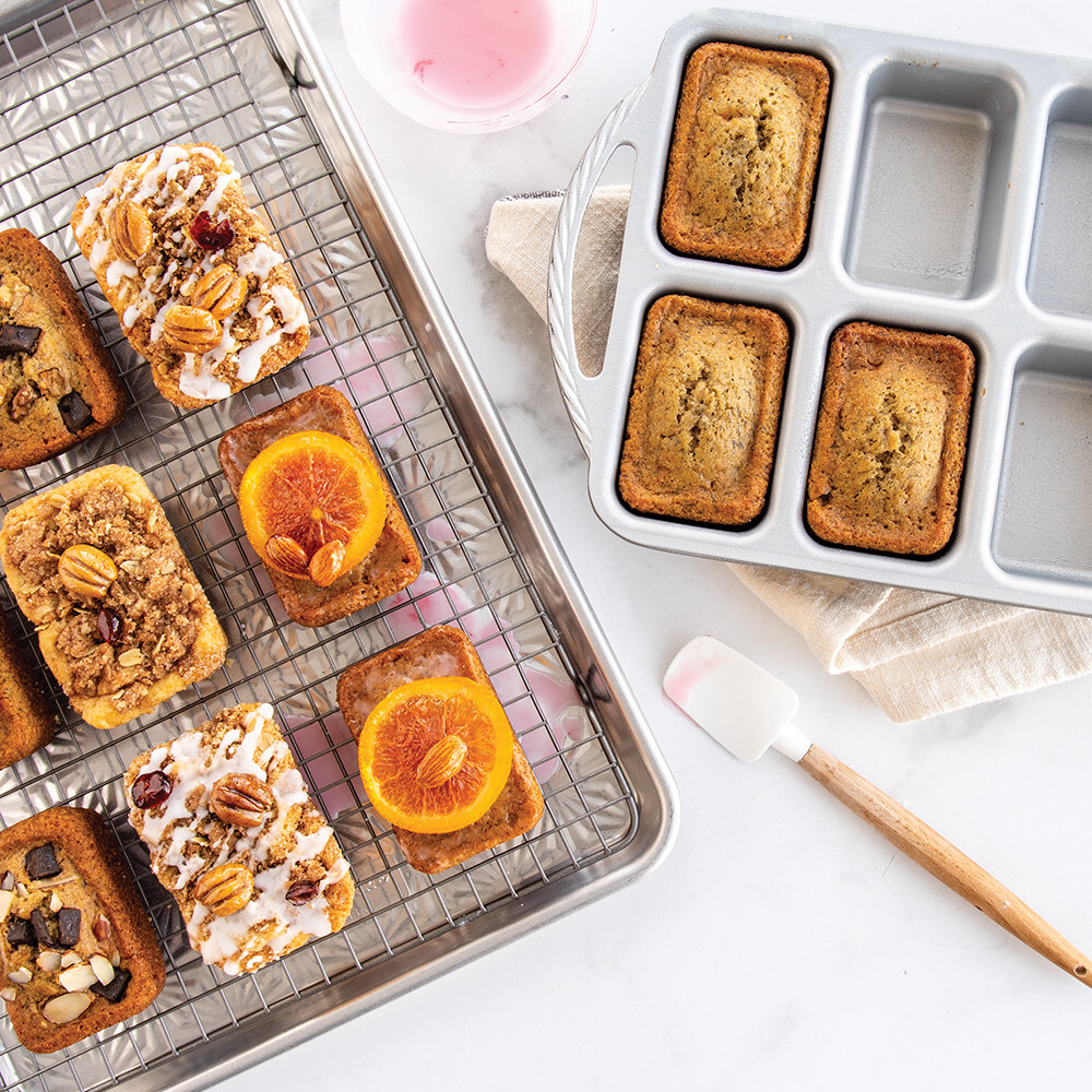 Nordic Ware ProCast Mini Loaf Pan