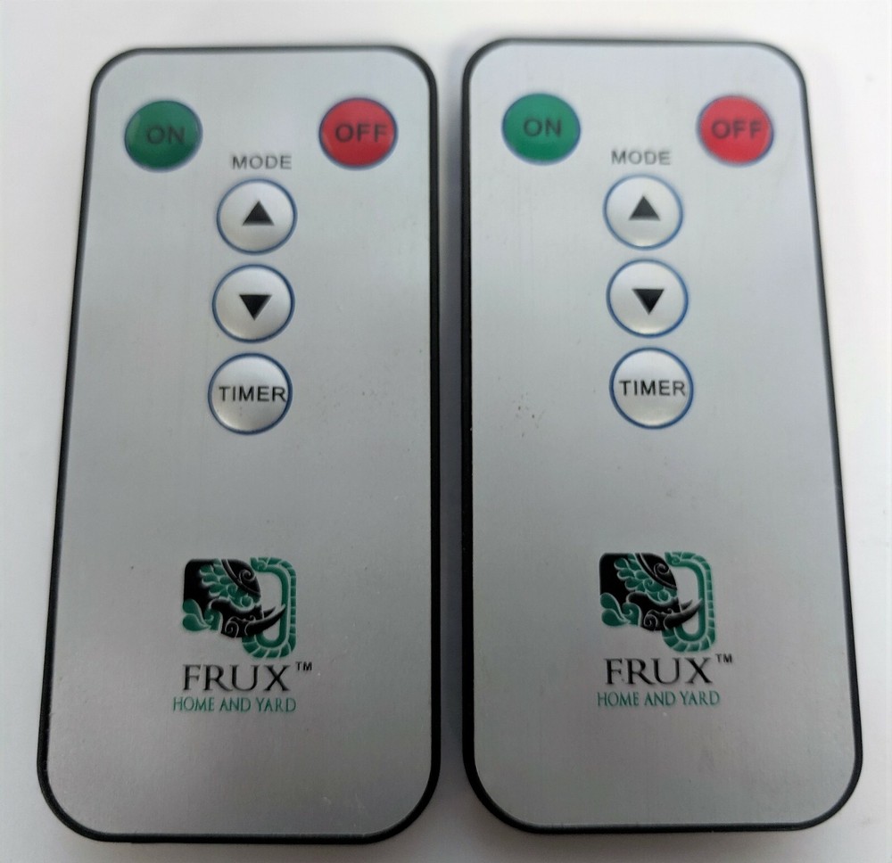 Two Frux Home and Garden Remote Controls_Untested
