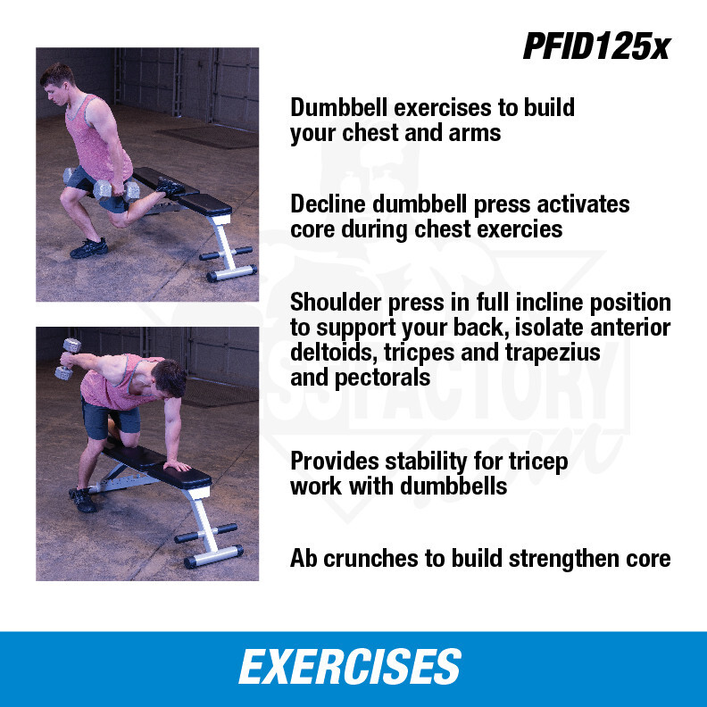 Powerline Folding Weight Bench