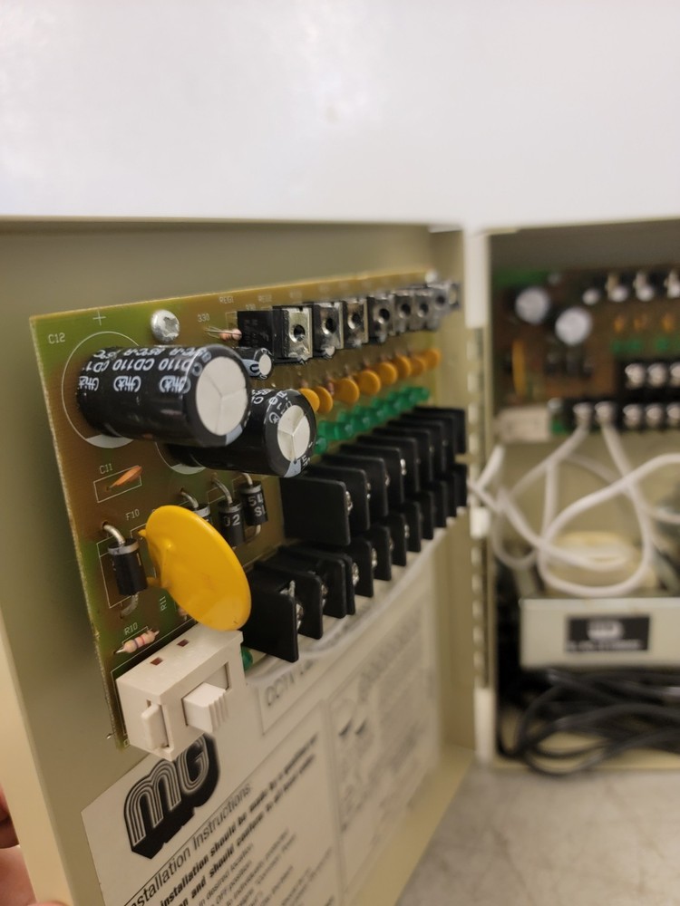 MG Electronics DPS-12DC-16 16 Camera Power Supply