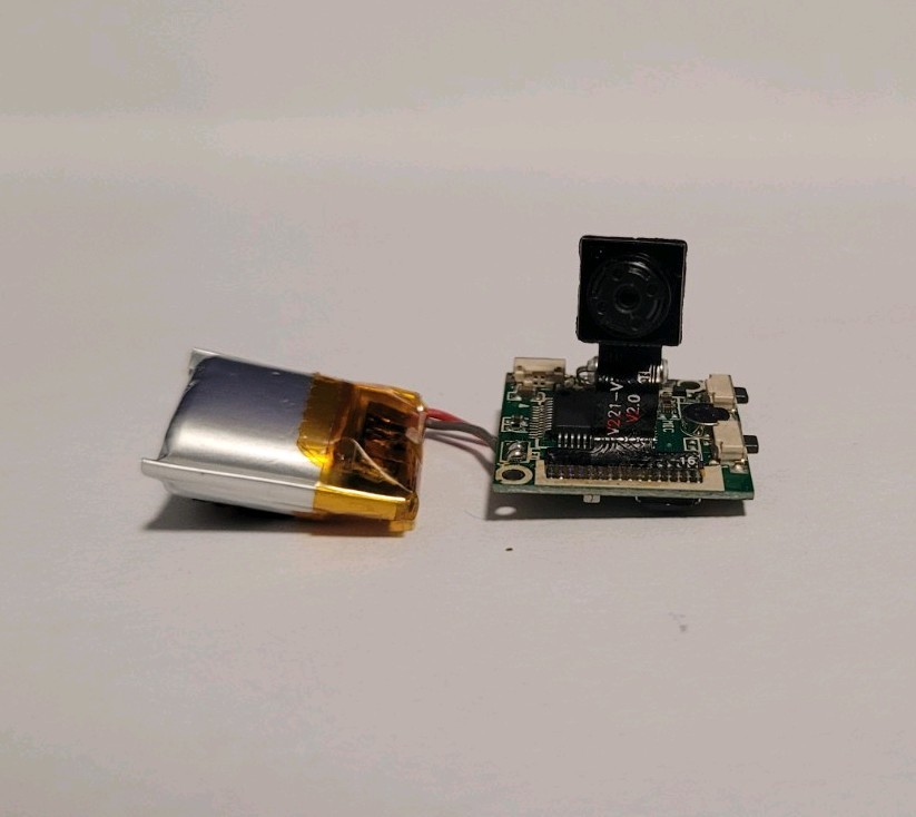 small security camera for personal use & protection