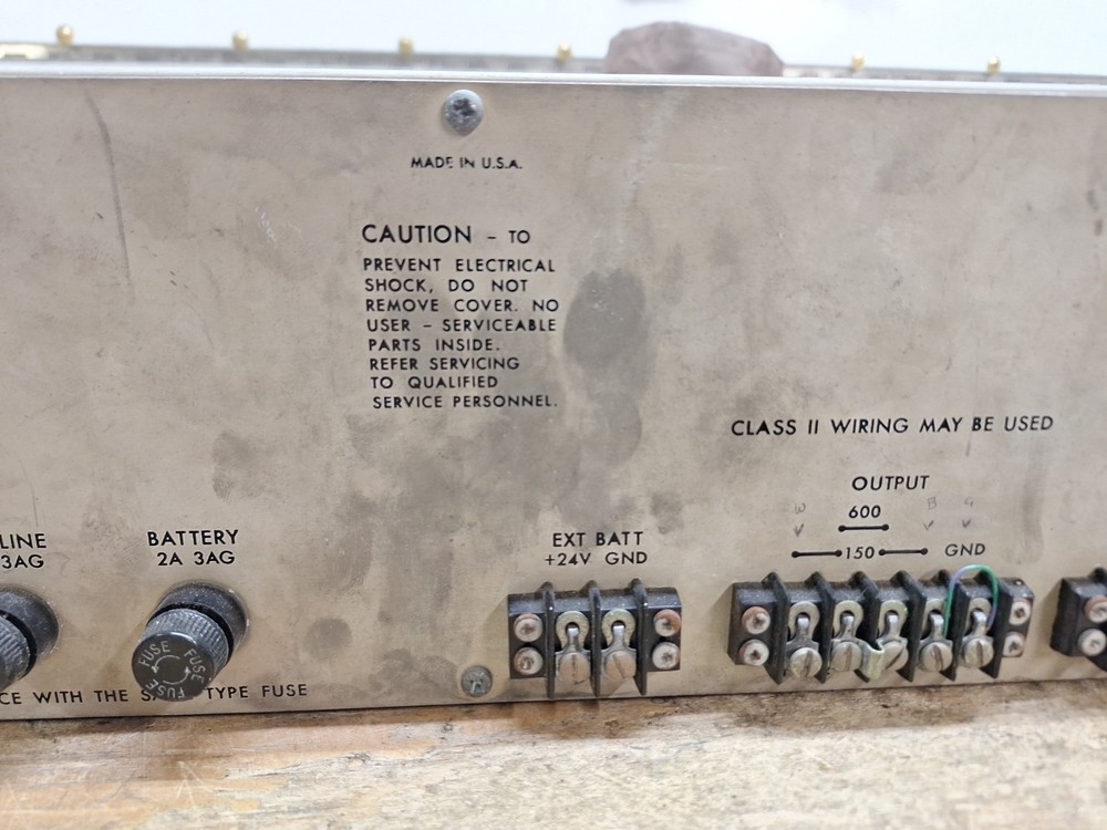 Vintage Altec 9860A Active Equalizer W/ altec rack.