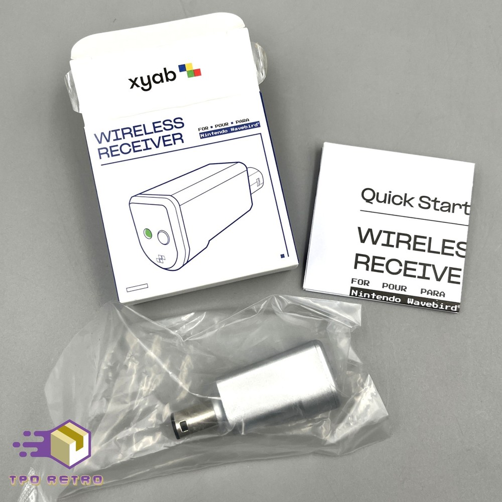 Wireless Receiver for Nintendo GameCube WaveBird Controller Dongle - NEW