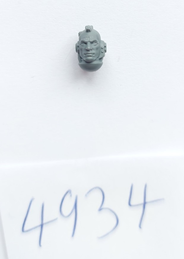 Warhammer 40K Space Marines Bare Head