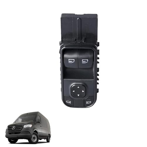 Window Control Switch Compatible for 2018-2021 Mercedes Benz w/o Folding