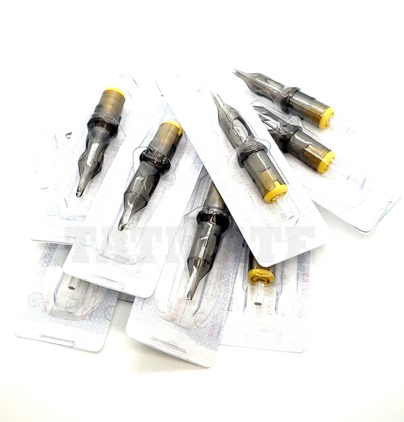 20PCS Tatmate Tattoo Disposable Cartridge Needles Round Liner Shader RL,RS,RM,M1