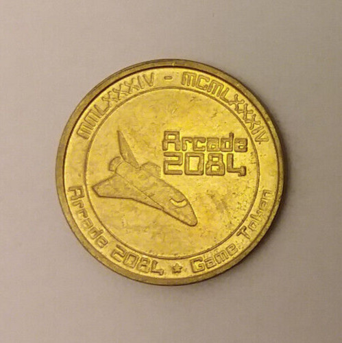 Arcade 2084 Hillsboro, OR Game Token 22mm