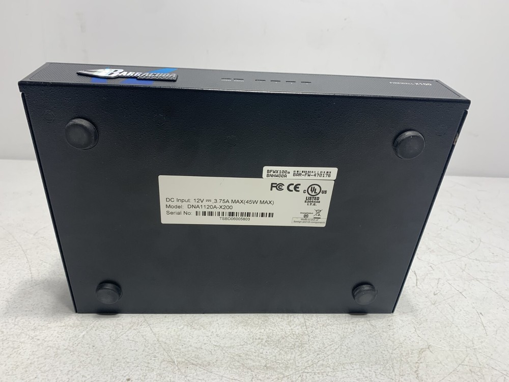 Barracuda BFWX100a Network Firewall X100