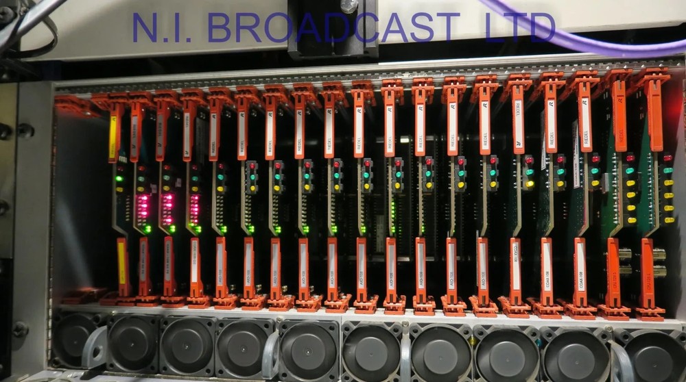 Riedel Artist intercom mainframe + cards + PC computer with director software,