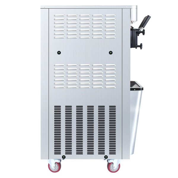 Commercial Soft Serve Ice Cream Machine Yogurt Maker 25-30 L/H Yield 3-Flavor